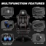 Превью Reclining Gaming Chair with Footrest and Massage — Smart Chairs, Vonesse