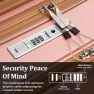 Превью Carry on Luggage with Front Pocket and USB Port — Smart Luggage, imiomo