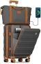 Превью Carry on Luggage with Front Pocket and USB Port — Smart Luggage, imiomo