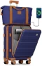 Превью Carry on Luggage with Front Pocket and USB Port — Smart Luggage, imiomo