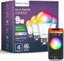 Превью Smart Light Bulbs, Color Changing A19 LED Light Bulb — Smart Light Bulb, ANGELHALO