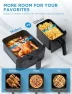 Превью Dual Basket Air Fryer Oven — Air Fryer, Midea