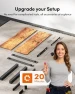 Превью Electric Standing Desk, 48 x 24 Inches Height Adjustable Stand up Desk — Standing Desk, FEZIBO