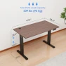 Превью Electric Standing Desk with Headphone Holder and Memory Functions — Standing Desk, PayLessHere