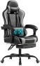 Превью Gaming Chair with Footrest and Massage Lumbar Support — Smart Chairs, Shahoo