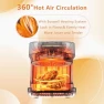 Превью Glass Air Fryer with Transparent Fry Bowl — Air Fryer, BOSWELL
