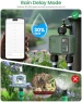 Превью WiFi Water Timer 2 Zone for Garden Hose — Irrigation System, Shrivee