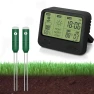 Превью Wireless Soil Moisture Meter with Thermometer, Sunlight, and Time Display — Soil Moisture Sensor, Kithouse
