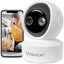 Превью Interactive Pet Camera with Dual WiFi Antennas, 360° Pan-Tilt, 2K Dog & Cat Camera with Phone APP, 2.4GHz WiFi, IR Night... — Security Camera, Vstarcam