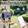 Превью 2 Zones WiFi Water Timer Brass Inlet — Irrigation System, Insoma