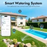Превью 2 Zones WiFi Water Timer Brass Inlet — Irrigation System, Insoma