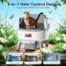 Превью Automatic Litter Box with Entry Step — Self-Cleaning Litter Box, Thereye