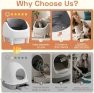 Превью Electric Automatic Self-Cleaning Litter Box with Smart APP Control — Self-Cleaning Litter Box, WARCAT