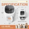 Превью Electric Automatic Self-Cleaning Litter Box with Smart APP Control — Self-Cleaning Litter Box, WARCAT