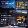 Превью Mini Projector with WiFi 6 and Bluetooth 5.4 Support 4K 1080P Auto Keystone 180° Rotatable — Smart Projector, wowlink