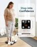 Превью Smart Scale for Body Weight, 4-Electrode BIA Body Composition Scale with High Precision, Large LED Display, Digital... — Smart Scale, YUHUO