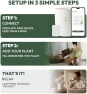 Превью Smart Self Watering Planter with WiFi Bridge & App Control — Indoor Garden, LeafyPod