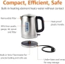 Превью Electric Stainless Steel Kettle for Tea and Coffee — Electric Kettle, Amazon Basics