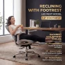 Превью Ergonomic Office Chair with Footrest & Massage Lumbar Support — Smart Chairs, COTYFLY