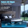 Превью Low Profile Ceiling Fan with Lights — Smart Fan, Lorpies