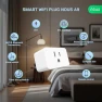 Превью Wi-Fi Smart Plug 15A, Dual-Band 2.4GHz & 5GHz, Energy Monitoring — Smart Plug, NOUS