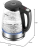 Превью Glass Tea Kettle and Kettle Water Boiler — Electric Kettle, COMFEE'