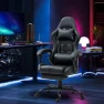 Превью Massage Gaming Chair with Footrest — Smart Chairs, ECOTOUGE