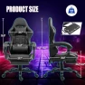 Превью Massage Gaming Chair with Footrest — Smart Chairs, ECOTOUGE