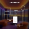Превью Smart Light Switch H2 (2-in-1 Neutral, 2 Buttons, 2 Channels) — Smart Switch, Aqara