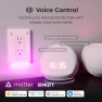 Превью Smart Outlet with RGB Night Light — Smart Plug, Intecular