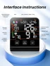Превью Upper Arm Blood Pressure Monitor with Wide-Range Cuff and Large Backlit Display — Blood Pressure Monitor, WAMELPRI