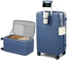 Превью 20 Inch Expandable Carry On Luggage with Cup Holder — Smart Luggage, Hanke