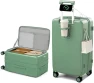 Превью 20 Inch Expandable Carry On Luggage with Cup Holder — Smart Luggage, Hanke