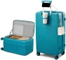 Превью 20 Inch Expandable Carry On Luggage with Cup Holder — Smart Luggage, Hanke