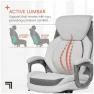 Превью Active Lumbar Ergonomic Swivel Executive Massage Chair — Smart Chairs, Sharper Image