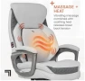 Превью Active Lumbar Ergonomic Swivel Executive Massage Chair — Smart Chairs, Sharper Image