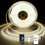 Превью COB LED Strip Lights 9.84ft, 3000K Warm White, DC24V, CRI93+, Bluetooth App Control, Dimmable — LED Strip Lights, AUZIWE