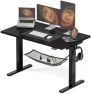 Превью Electric Standing Desk, Height Adjustable Home Office Desk with Memory Presets & Cable Management, Rustic Brown Sit... — Standing Desk, Acrolix