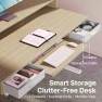 Превью Electric Standing Desk with 2 Drawers & Large Keyboard Tray — Standing Desk, HUANUO