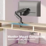 Превью Electric Standing Desk with 2 Drawers & Large Keyboard Tray — Standing Desk, HUANUO