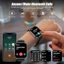 Превью Smart Watch with 2.01" HD Touchscreen, Bluetooth Calling, 120+ Sports Modes, 24/7 Heart Rate & Sleep Monitoring, IP67... — Fitness Tracker, ganopterygon