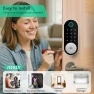 Превью Built-in WiFi Fingerprint Smart Deadbolt with Keypad — Smart Lock, Sifely