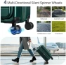 Превью Carry On Luggage with Top Opening, Expandable with Front Pocket and USB Charging Port — Smart Luggage, cllson