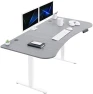 Превью Electric Dual Motor Sit Stand Desk — Standing Desk, VIVO
