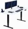 Превью Electric Dual Motor Sit Stand Desk — Standing Desk, VIVO