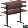 Превью Height Adjustable Standing Desk with Drawer and Memory Preset — Standing Desk, SHW