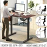 Превью Height Adjustable Standing Desk with Drawer and Memory Preset — Standing Desk, SHW