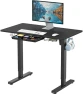 Превью Height Adjustable Standing Desk with Drawer and Memory Preset — Standing Desk, SHW