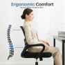 Превью Home Office Desk Chair - Ergonomic Mid Back with Lumbar Support & Rocking Mode — Smart Chairs, DUMOS