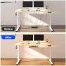Превью Whole-Piece Standing Desk with Clamp Power Strip, 55 x 28 — Standing Desk, FLEXISPOT